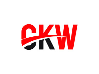 CKW Letter Initial Logo Design Vector Illustration