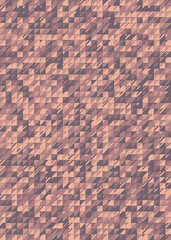 Abstract Geometric Pattern generative computational art illustration