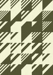 Abstract Geometric Pattern generative computational art illustration