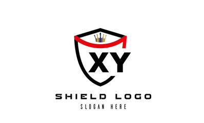 Fototapeta premium creative shield latter logo vector