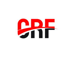 CRF Letter Initial Logo Design Vector Illustration