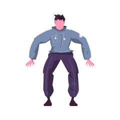 Leisure Activity Man Composition