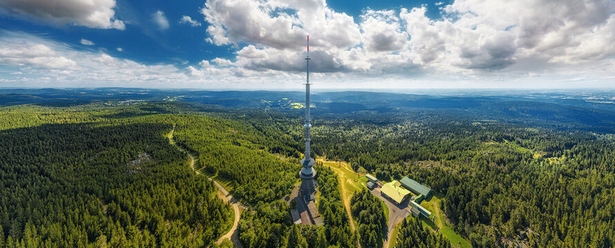 radio tower Ochsenkopf Fichtelgebirge