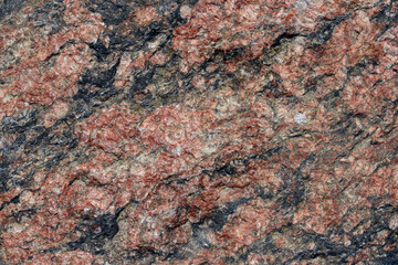texture of red granite nature stone - grunge stone surface background	
