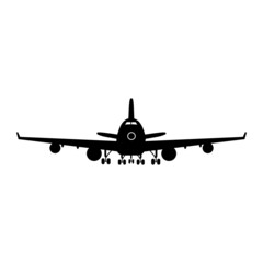 Aircraft icon vector set. airplane illustration sign collection. plane symbol or logo.