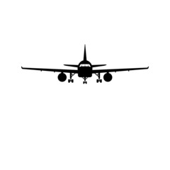 Fototapeta na wymiar Aircraft icon vector set. airplane illustration sign collection. plane symbol or logo.