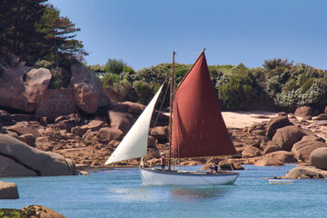 sailboat on the sea