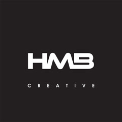 HMB Letter Initial Logo Design Template Vector Illustration