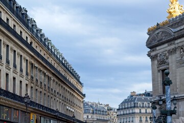 Obraz premium detail of the opera building