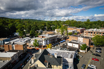 Aerial Landscape of Maplewood New Jersey 