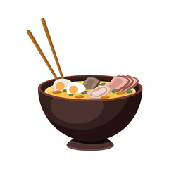 japanese soup in dish