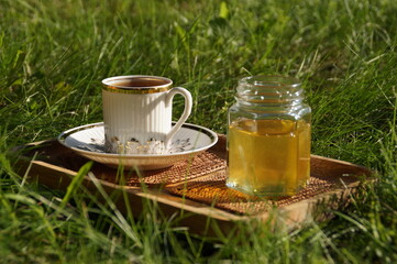 cup of tea with cinnamon