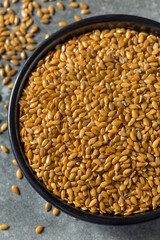 Healthy Organic Raw Flax Seeds