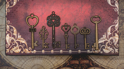 Skeleton Keys On Map 