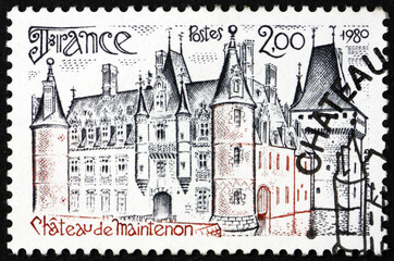 Postage stamp France 1980 Chateau de Maintenon