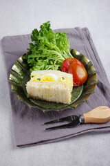 Tamago Sando is a Japanese Egg Sandwich.