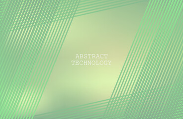 Abstract light green geometric diagonal overlay layer background. Modern abstract background for design. Geometric pattern. Vector illustration.