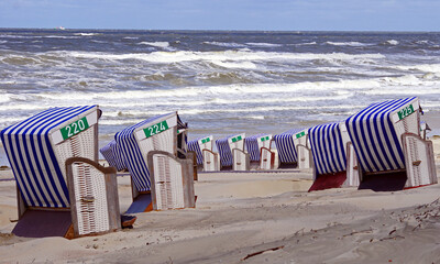 Strandimpressionen auf Norderney