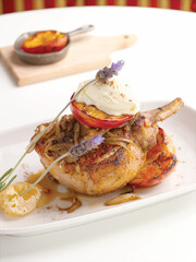 Bone-in pork chop