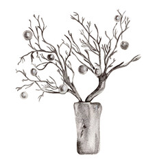 Christmas village with gnomes