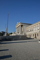 Parlament in Wien Österreich, 11.08.2013