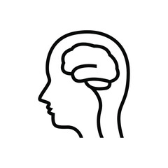 Human brain icon