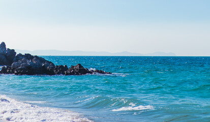 Fototapeta premium Khon and beautiful sea