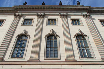 Fototapeta na wymiar university (humboldt-universitat) in berlin (germany)