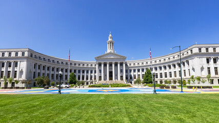 Denver's neoclassical City and County Building opened in 1932.