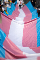 LGBT, pride, rainbow flag as a symbol of lesbian, gay, bisexual, transgender, and queer pride and...