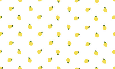 Fruit seamless lemon pattern. Pattern for wallpaper, prints, canvas prints.