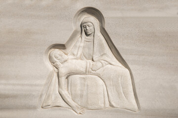 Friedhof, Grabstein, Statue