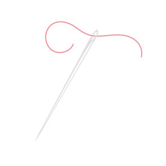 Sewing needle icon