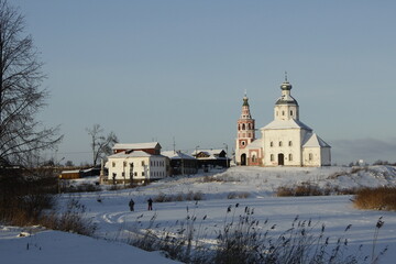 View on the Elias Church, Suzdal, Russia - obrazy, fototapety, plakaty