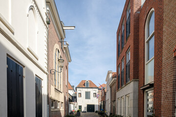 Fototapeta na wymiar Behind the HH Geest in Amersfoort, Utrecht province, The Netherlands
