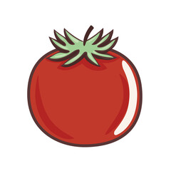 Isolated tomato vegetable