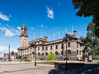 South Shields town hall, South Tyneside, UK