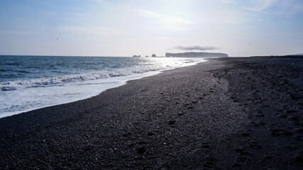 Reynisfjara black sand beach, South Iceland