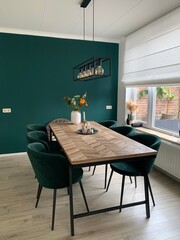 green wall