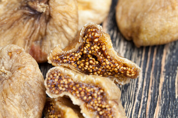 sun dried yellow fig fruit