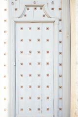 Medieval Door. Medieval dilapidated door in Spain