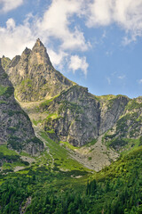 Mnich - a peak with a height of 2068 m in the Polish High Tatras. © Tomasz Warszewski
