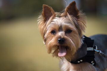 portrait of Yorkshire Terrier