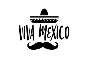 Viva Mexico design, for diverse commercial use