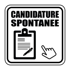 Logo candidature spontanée.