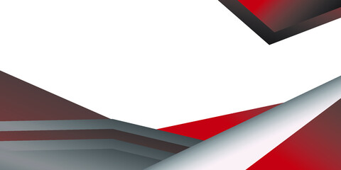 Background, Wallpaper. Simple Shape With Red, White, Black color. Design Vector Graphic Minimalist.