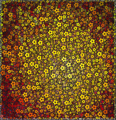 beautiful flower illustrations background. good as wallpaper