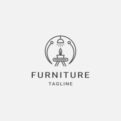 Style line furniture logo luxury interior design