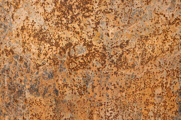 Grunge rusted metal texture, rust, and oxidized metal background. Old metal iron panel