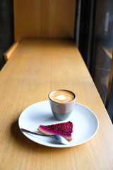 cup of coffee on a table